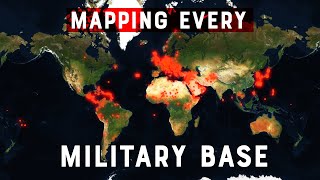 Every US Military Base Mapped [upl. by Damick]