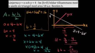 Tillämpningar och problemlösning derivata och integraler Matte 4 [upl. by Bohlen]