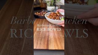 Barbecue Chicken Rice Bowls [upl. by Marchelle790]