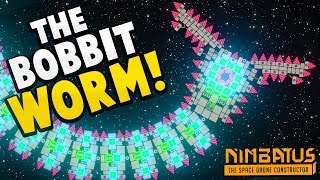 THE LEGENDARY BOBBIT WORM DRONE BUILD Massive Planet Destroying Worm  Nimbatus Beta Gameplay [upl. by Fabron350]