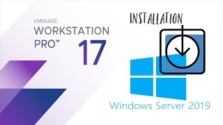 Server 2019 Installation  VMware Workstation Pro 17 [upl. by Alpers]