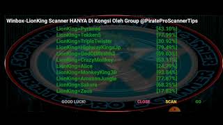 Winbox Scanning Tips LionKing [upl. by Hooge469]