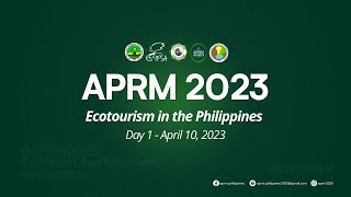 APRM 2023 Day 1  Ecotourism in the Philippines [upl. by Akitan520]