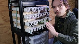 Glass Organizer Lampworking  Glass Blowing Techniques [upl. by Ellednahc821]