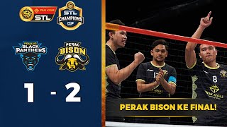 Penang Black Panthers 1  2 Perak Bison  Champions Cup  Emas Anuar STL 202223 [upl. by Nahttam]