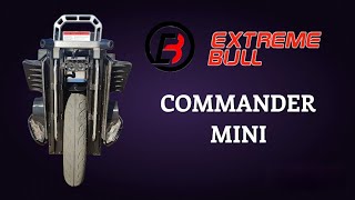 Обзор моноколеса EXTREME BULL COMMANDER MINI подвеска [upl. by Bedad]