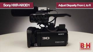 Sony HXRNX3D1 3D Camcorder [upl. by Easter]