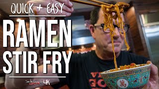 Quick and Easy Ramen Stir Fry  SAM THE COOKING GUY 4K [upl. by Worthy]