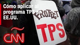 Si eres salvadoreño así debes aplicar al programa TPS antes del 10 de septiembre [upl. by Bajaj]