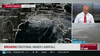 2020 Hurricane Season 2 News Coverage of Tropical Storm Cristobal [upl. by Gelhar]