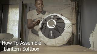 How to assemble 65D amp 85D Godox Lantern Softbox [upl. by Econah]