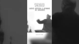 Lenin giving a speech in Moscow 1920  4K 60fps  history [upl. by Ferullo]