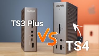 The Best Thunderbolt Dock for Mac Comparing the CalDigit TS4 to the TS3 Plus [upl. by Atel]