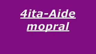 Cita  Aide Mopral Official [upl. by Htir]