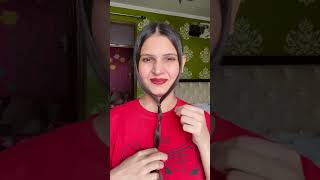 Buffy hairstyle choti 🎀 farhavlogs minivlog shorts  Farha Vlogs [upl. by Airottiv184]