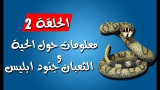 الحلقة 2  معلومات حول الحية و الثعبان جنود ابليس [upl. by Qulllon]