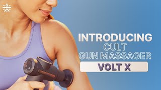 Cult Volt X Gun Massager  Hot amp Cold Therapy for Ultimate Relief  cultofficial [upl. by Anema]