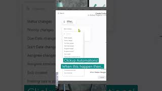 Clickup Automations can be scary Watch our full training video We simplify it for you clickup [upl. by Sheree]