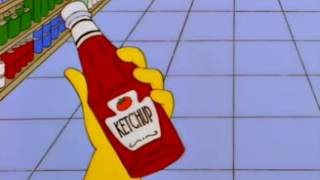 Ketchup Catsup  Los Simpson [upl. by Attelrak]