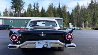 1957 Thunderbird Mummert 312 warm idle [upl. by Xirdnek390]