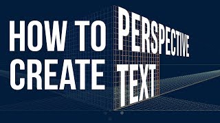 How to Create Perspective Text in Illustrator [upl. by Popele183]