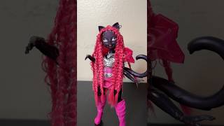 Let’s restyle this Monster High Core Catty Noir doll dollrestyle monsterhigh cattynoir restyle [upl. by Aciret]