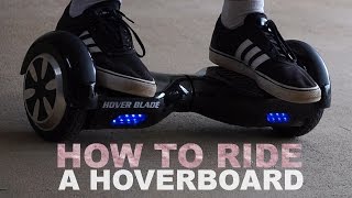 How To Ride A Hoverboard  Easy Way To Get On amp Off  DansTubeTV [upl. by Lorrac]