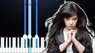 Indila  Tourner Dans Le Vide Piano Tutorial [upl. by Onilatac]