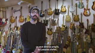 Jérémy vendeurconseil en instruments de musique guitares [upl. by Maise]