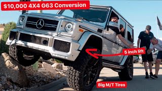 BUILDING A 300000 MERCEDES 4X4 GWAGON AMG ON A 10000 BUDGET [upl. by Utir754]