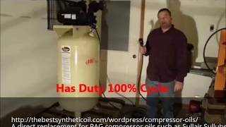 Compressor Oil Change in Virginia [upl. by Chadd963]