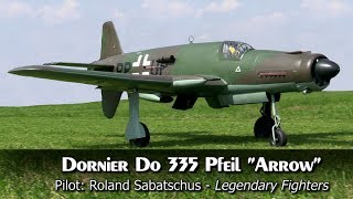 Giant Rc Dornier Do 335 [upl. by Tlok664]