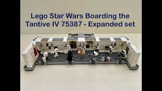 Lego Star Wars  Boarding the Tantive IV  Double amp Expanded set [upl. by Anemaj]