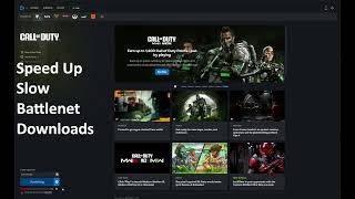 How to Fix Slow Battlenet Update Downloads on PC  Quick and Easy  No Drama  38 Seconds [upl. by Ardnoet]