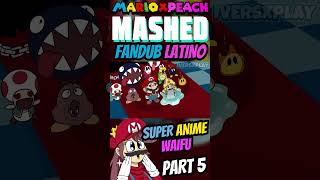 MARIO Y PEACH PERO SON ANIME WAIFU🍑 Pt5 fandub mario shorts [upl. by Polad]