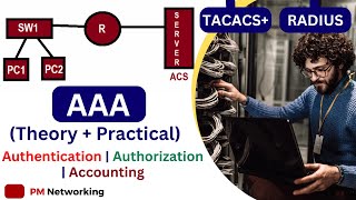 What is AAA  Configure AAA  Authentication  Authorization  Accounting [upl. by Nagn]