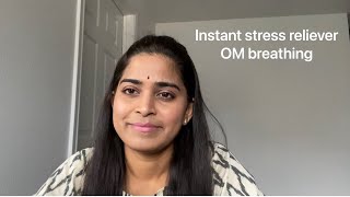 Dystonia  Instant stress reliever and spasm controller  OM breathing [upl. by Neeham91]