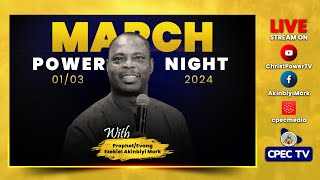 MARCH EDITION OF POWER NIGHT 2024 [upl. by Nossyla882]