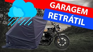 GARAGEM RETRATIL IGLUCAR PARA MOTO [upl. by Ecinehs]