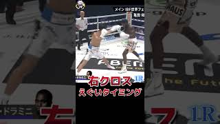 IBF世界フェザー級2位決定戦 亀田和毅VSドラミニ 第1戦【切り抜き】ABEMA 格闘技ch Shorts abema格闘 [upl. by Eelyab]