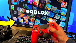 Playing Roblox On My PlayStation [upl. by Meeker]