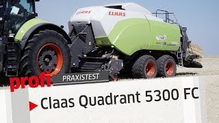 Claas Quadrant 5300 FC im GroßballenpressenVergleichstest 27  profi Praxistest [upl. by Magnum]