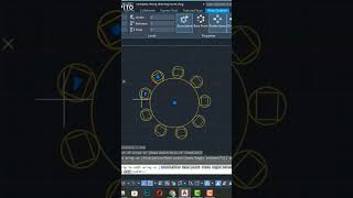 6 Autocad Shortcut command Polar Array autocad autocadtutorials [upl. by Eldoria]