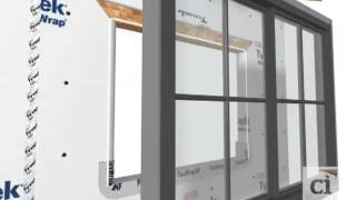 How to install Windows AFTER DuPont™ Tyvek® HomeWrap® [upl. by Eelrebma]