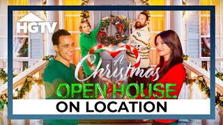 On Location  A Christmas Open House  HGTV [upl. by Oralie2]