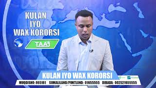 KULAN IYO WAX KORORSI 20 3 2024 [upl. by Elbring]