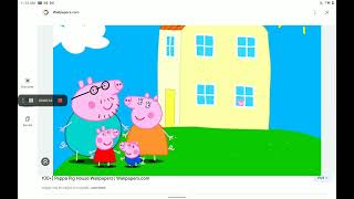 search Peppa pig house wallpaper 😱 scary 😨 [upl. by Ahsirkal]