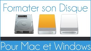 Rendre son Disque Dur compatible Mac et Windows [upl. by Niltak632]