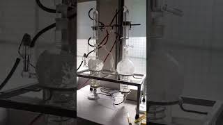 Double distillation of water for making a culture medium distilled water biology zoology acroy27 [upl. by Hum678]