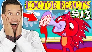 ER Doctor REACTS to Happy Tree Friends Injuries 13 [upl. by Knobloch]